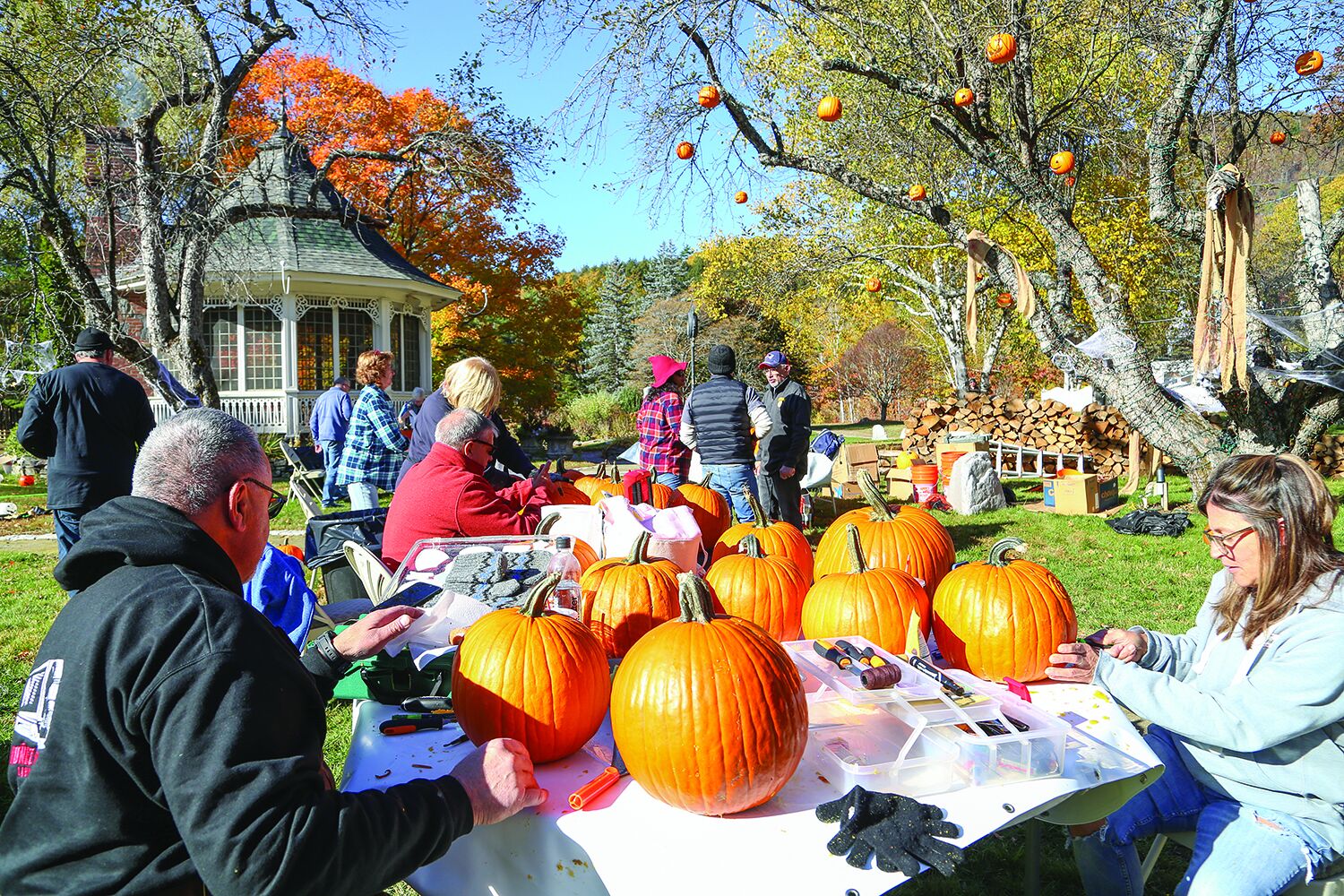 Pumpkin Carving Competition at Jackson's All Things Pumpkin Festival